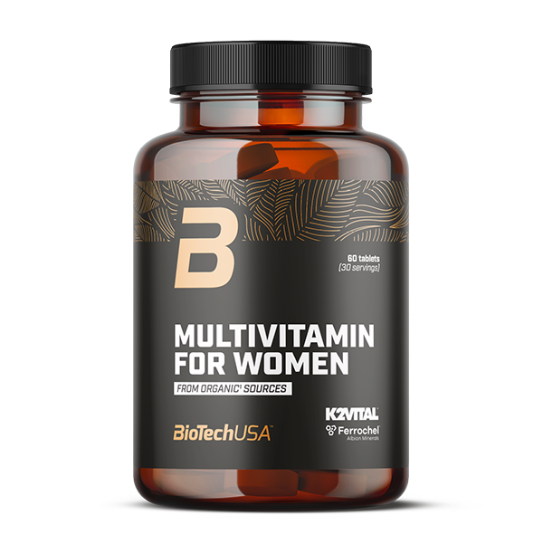 Multivitamin For Women from organic sources - 60 tabliet