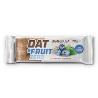 Oat&Fruit Zero ovsená tyčinka 70 g - BioTechUSA