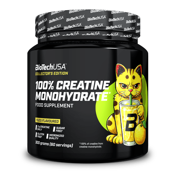 100% Creatine monohydrate - 300 g yuzu