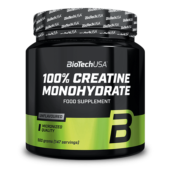 100% Creatine monohydrate - 500 g Bez príchute