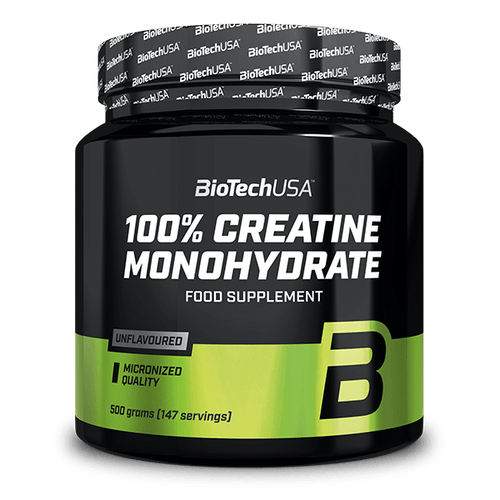 100% Creatine monohydrate - 500 g Bez príchute