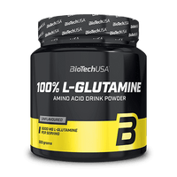 100% L - Glutamine - 500 g - BioTechUSA Slovakia