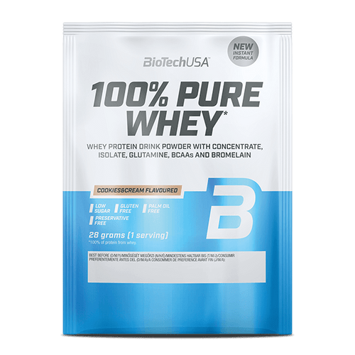100% Pure Whey - 28 g - BioTechUSA Slovakia