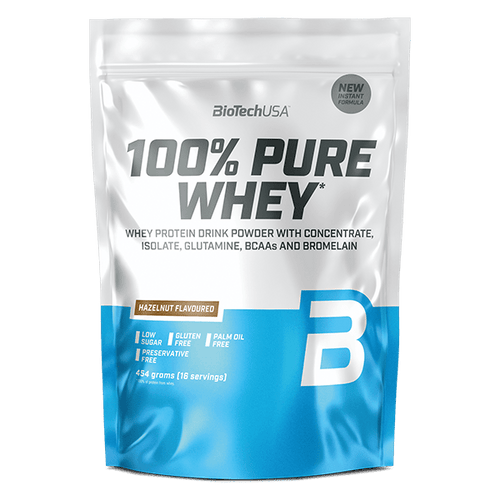 100% Pure Whey - 454 g - BioTechUSA Slovakia