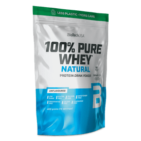 100% Pure Whey Natural - 400 g - BioTechUSA Slovakia