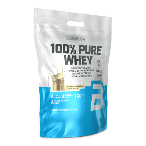 100% Pure Whey - 3000 g - BioTechUSA Slovakia