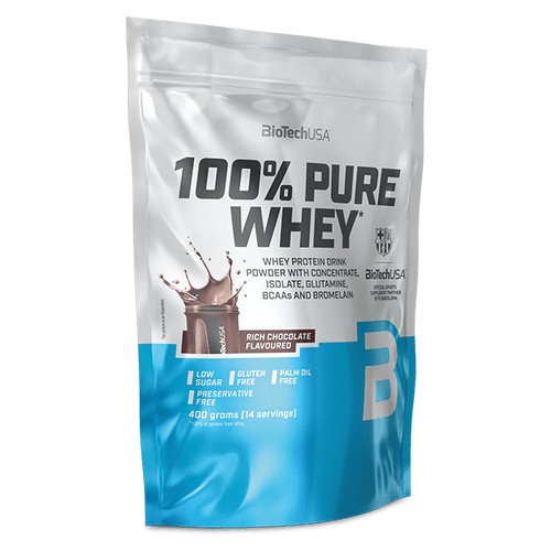 100% Pure Whey rich chocolate (limited) - 400 g - BioTechUSA Slovakia