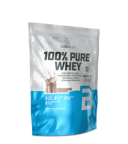 100% Pure Whey - 900 g - BioTechUSA Slovakia