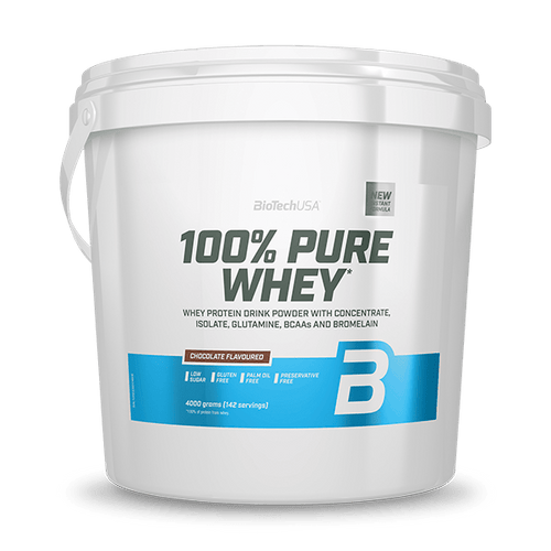 100% Pure Whey - 4000 g - BioTechUSA Slovakia