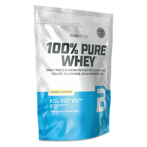 100% Pure Whey - 454 g - BioTechUSA Slovakia