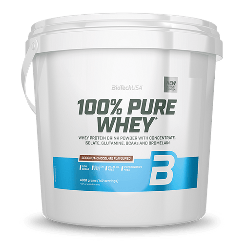 100% Pure Whey - 4000 g - BioTechUSA Slovakia