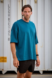 Pánske oversize boxy tričko - BioTechUSA Slovakia