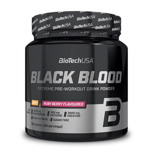 Black Blood NOX+ - 340 g - BioTechUSA Slovakia
