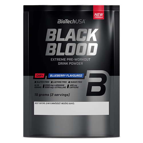 Black Blood CAF+ - 15 g - BioTechUSA Slovakia