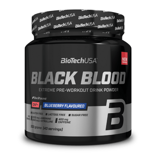 Black Blood CAF+ - 300 g - BioTechUSA Slovakia