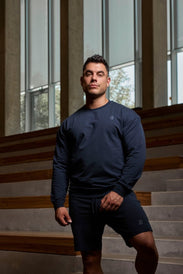 FLEXTRACK Pánska mikina s okrúhlym výstrihom - BioTechUSA Slovakia