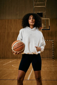 True Comfort Dámska oversized mikina s kapucňou - BioTechUSA Slovakia