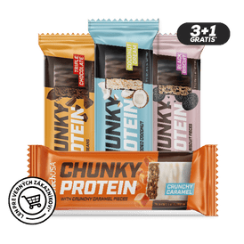 Chunky Protein Bar 3+1 - BioTechUSA Slovakia