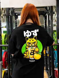 Limitovaná edícia unisex oversize trička (Yuzu) - BioTechUSA Slovakia