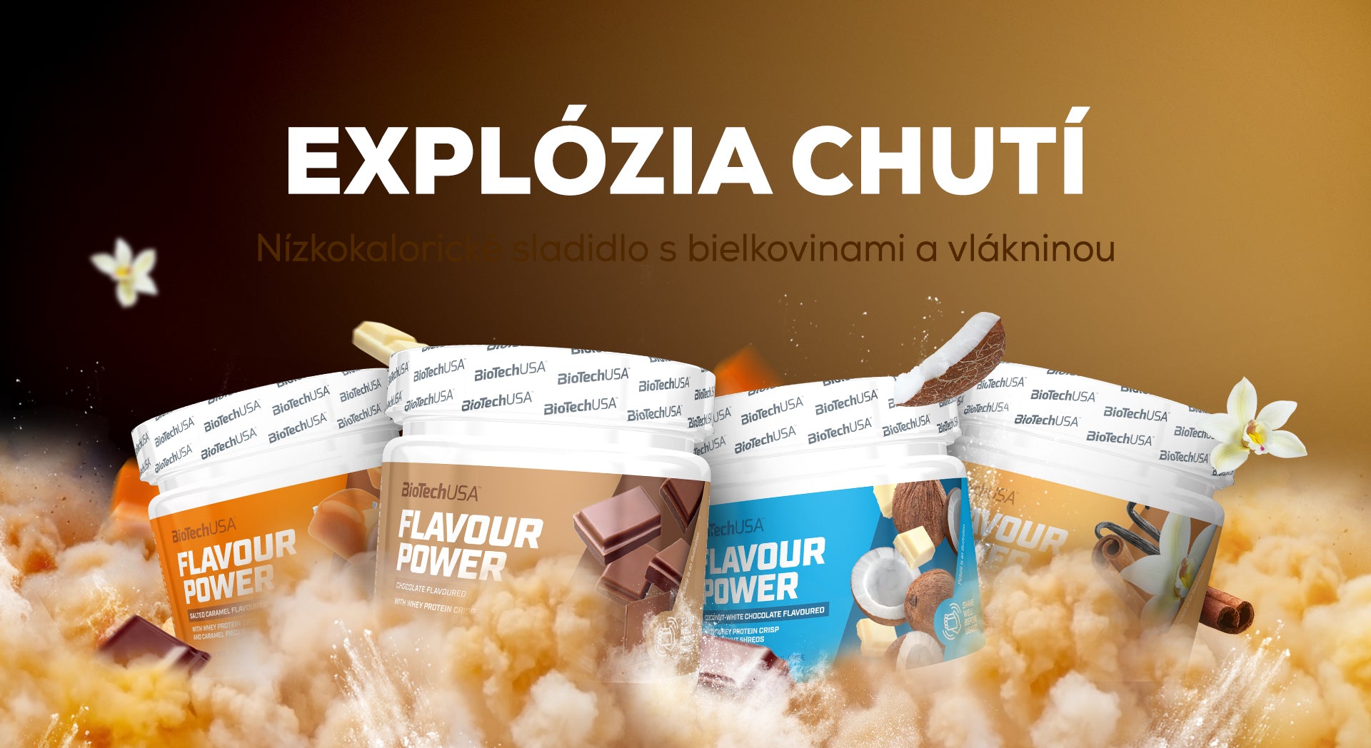 Flavour Power ochucovací prášok - 160 g