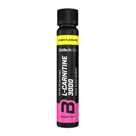 L - Carnitine 3000 mg Ampule - 25 ml - BioTechUSA Slovakia
