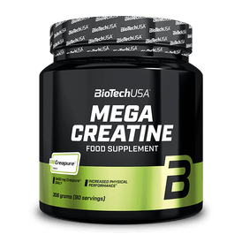 Mega Creatine - 306 g bez príchut - BioTechUSA Slovakia