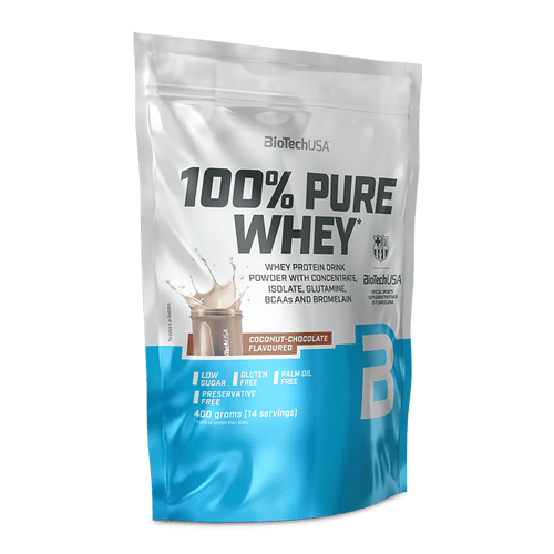 100% Pure Whey - 400 g - BioTechUSA Slovakia