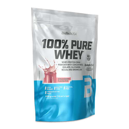100% Pure Whey - 400 g - BioTechUSA Slovakia
