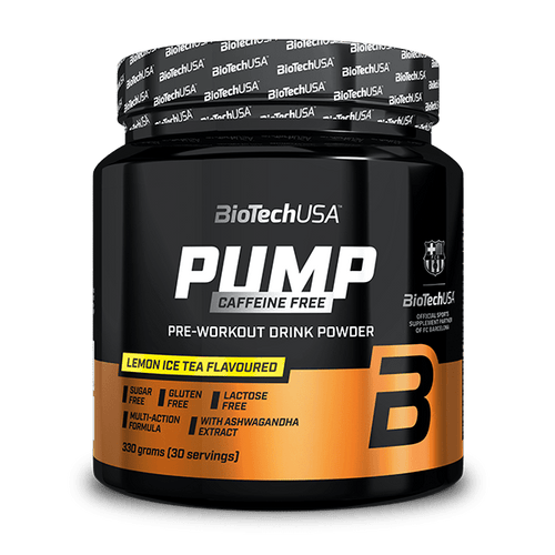 Nápoj v prášku Pump Caffeine Free - 330 g - BioTechUSA Slovakia