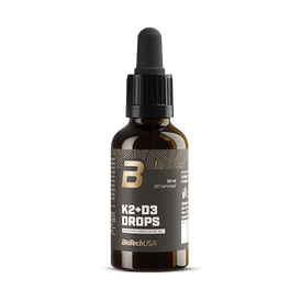 K2+D3 Drops - 30 ml - BioTechUSA Slovakia