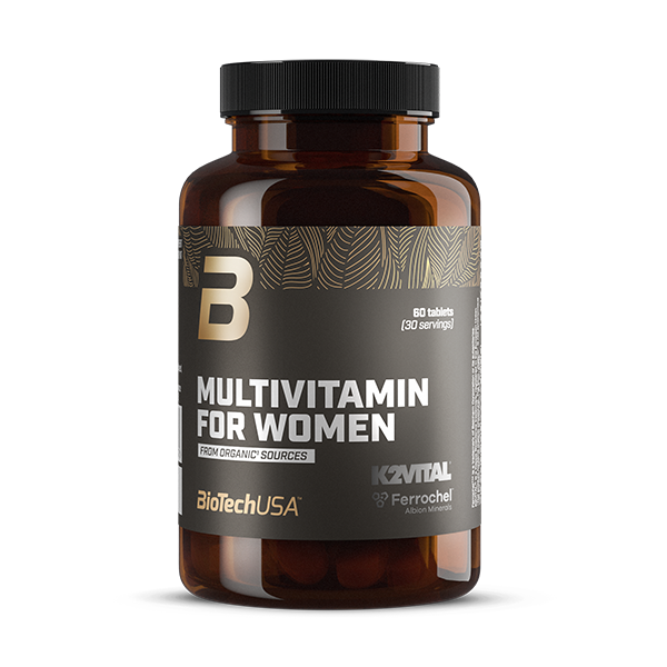 Multivitamin For Women from organic sources - 60 tabliet