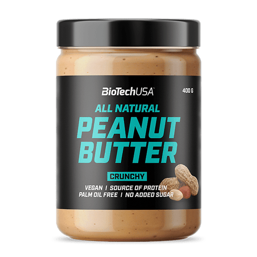 Peanut Butter arašidové maslo - 400 g - BioTechUSA Slovakia