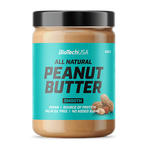 Peanut Butter arašidové maslo - 400 g - BioTechUSA Slovakia