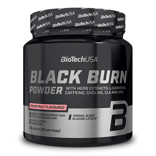 Black Burn nápoj v prášku - 210 g - BioTechUSA