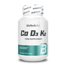 Ca D3 K2 - 90 kapsúl - BioTechUSA Slovakia