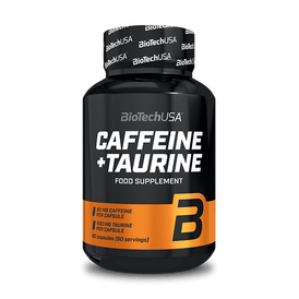 Caffeine+Taurine - 60 kapsúl - BioTechUSA Slovakia
