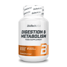 Digestion & Metabolism - 60 tabletiek - BioTechUSA Slovakia
