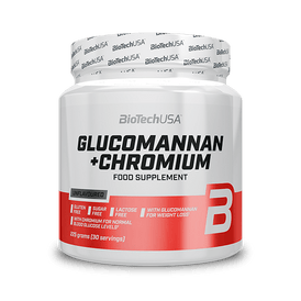 Glucomannan + Chromium - 225 g - BioTechUSA Slovakia