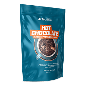 Hot Chocolate proteínový nápoj v prášku - 450 g - BioTechUSA Slovakia