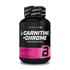 L - Carnitine + Chrome - 60 kapsúl - BioTechUSA Slovakia