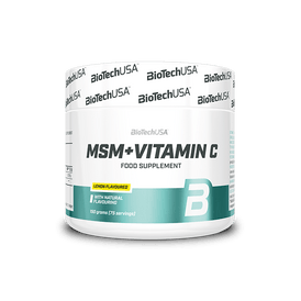MSM + Vitamin C - 150 g - BioTechUSA Slovakia