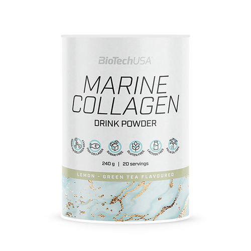 Nápoj v prášku Marine Collagen, 240 g – BioTechUSA  