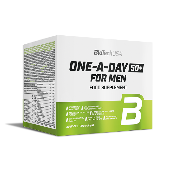 One-A-Day 50+ For Men - 30 balíčkov