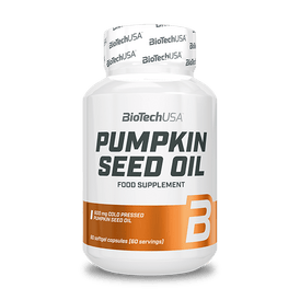 Pumpkin Seed Oil - 60 ks mäkkých želatínových kapsúl - BioTechUSA Slovakia