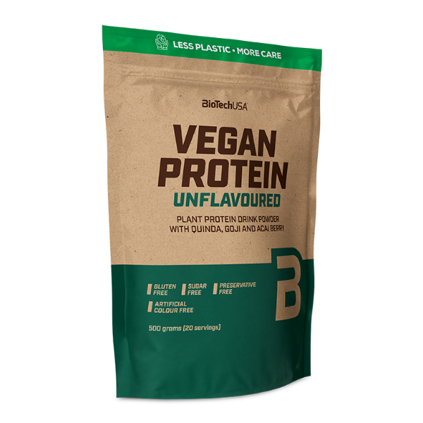 Vegan Protein Unflavoured proteínový prášok - 500 g bez príchuti
