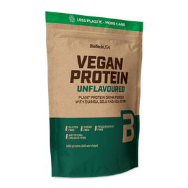 Vegan Protein Unflavoured proteínový prášok - 500 g bez príchuti - BioTechUSA Slovakia