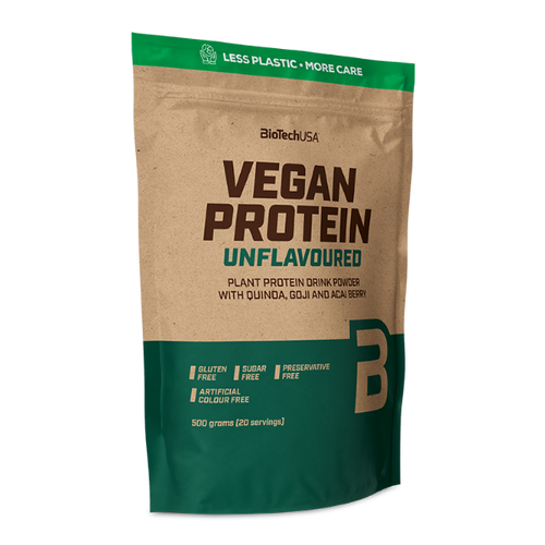Vegan Protein Unflavoured proteínový prášok - 500 g bez príchuti