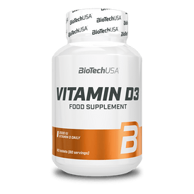 Vitamin D3 - 60 tabliet - BioTechUSA Slovakia
