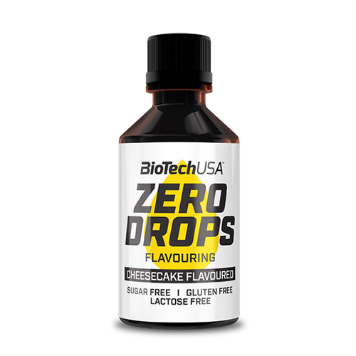 Ochucovacie kvapky Zero Drops 50 ml - BioTechUSA